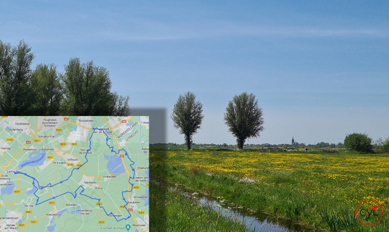 Tranquil 96km tour including the route